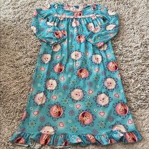 Disney Frozen Fleece Nightgown, Size 8